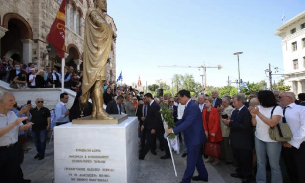 Ενοχλημένος ο Γεωργιάδης για τις επικρίσεις στα αποκαλυπτήρια του Παλαιολόγου